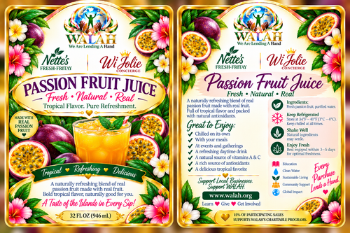 Blueberry Lemonade – Fresh Natural Real – 32 FL OZ by Nette's Fresh-Fritay x WALAH